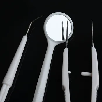 5 Truse de Instrumente Stomatologice Oglinzi Cleste Explorer Kit 3pcs/set de unica folosinta Dispozitive Dentare Kit Gura Oglindă Forceps Sonda