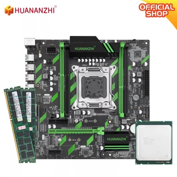 HUANANZHI X79 ZD3 X99 Placa de baza cu procesor Intel XEON E5 2689 cu 2x8GB DDR3 RECC memorie kit combo set NVME USB, SATA 3.0 M-ATX