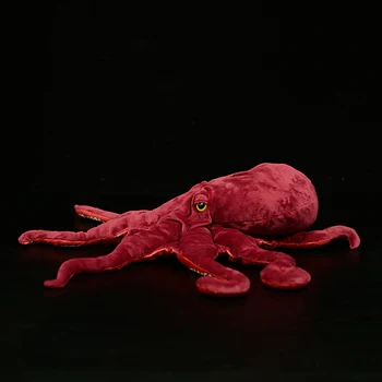 În Plus Moale Caracatiță Umplute Împinge Jucărie Realiste De Animale Marine Drăguț Caracatițe Papusa Mollusca Model De Cadou De Crăciun Pentru Copii Baieti Fete
