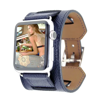 Autentice din Piele de bandă Pentru Amazfit GTS 2 mini Curea Pentru Apple Watch seria 6 5 4 3 2 1 Reglabil Magnetice brățară Brățară