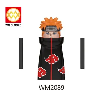 8 Stil Anime Naruto Personaj Clasic Membri Akatsuki Copii Asamblate Blocuri Cifrele De Acțiune Păpușă Jucărie Copii Cadou