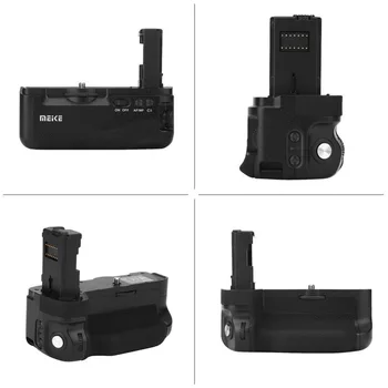 Meike MK-A7II Durabil Vertical aparat de Fotografiat Baterie Suport de Prindere pentru Sony A7II/A7S2/A7M2/A7R2 controler Camera grip