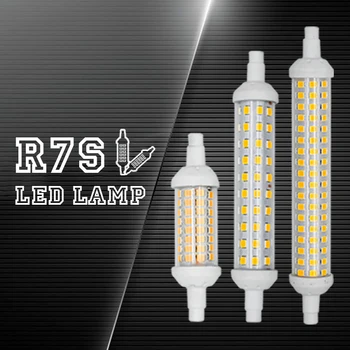 R7S CONDUS 78mm 118mm 135mm Bec 6w 9w 12w SMD 2835 Lampada Lampa LED 220V-240V Porumb Lumină de Economisire a Energiei Înlocui Lumina cu Halogen