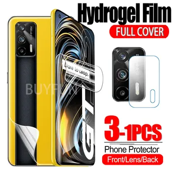 Pentru Realme GT 5G Hidrogel de Film aparat de Fotografiat Lentilă de Sticlă de Protecție Pentru OPPO Realme GT Neo RMX2202 6.43 inci Siguranță film HD Nu Sticla