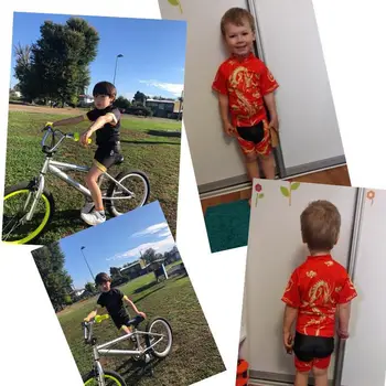 2020 Copii Noi De Vara Respirabil Ciclism De Îmbrăcăminte Pentru Copii Biciclete Tricouri Pantaloni Scurți Seturi De Biciclete De Top Ropa Ciclismo Băiat Mtb Tricouri Costum