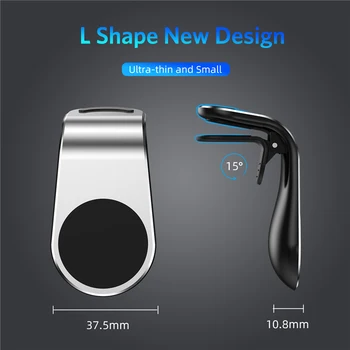 360 de Grade de Rotație Magnetic cu Suport pentru Telefon de Mașină Clip de Montare Stand Pentru iPhone 12 Samsung S10 Xiaomi GPS Telefon Mobil Aaccessories