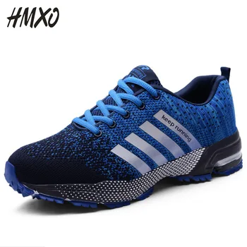 HMXO Moda Pantofi pentru Bărbați Respirabil Usoare Pantofi de Jogging de Mari Dimensiuni Confortabile Pantofi Casual