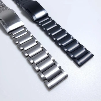 22mm Titan Curea Pentru Samsung Galaxy Watch 3 45mm Trupa Galaxy Watch 46mm/de Viteze S3 Curea de Metal de Oțel Brățară Incuietoare Watchbands