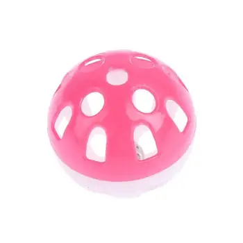 1 Buc Multicolor Gol Bell Ball Minge De Plastic De Pisică Câine Jucărie Sunet De Clopot Animale De Companie Jucărie De Plastic Bell Ball