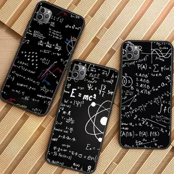 Fizica Chimică Matematică Telefon Caz pentru iPhone 11 12 pro MINI XS MAX 8 7 6 6S Plus X 5S SE 2020 XR
