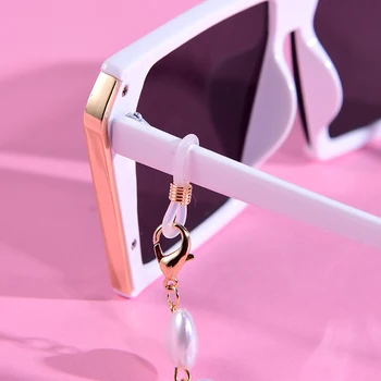 Moda Inima Bijuterii Perla Masca Gât Lectură Curea Șir Suport Pahare Lanț Cadouri Predarea Anti-alunecare ochelari de Soare Brelocuri
