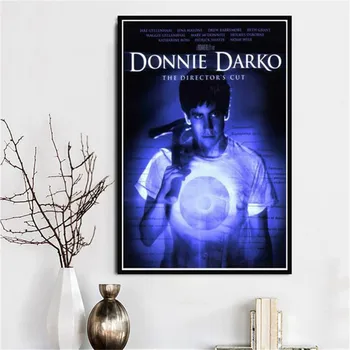 Retro Characer Donnie Darko Groază Blacklight Film Tablou Poster De Perete De Artă Amprente Panza Living Home Decor Cameră