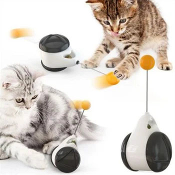 Smart Neregulate Rotative Modul de Pisică Jucărie cu Roți Automată Nu este Nevoie de Reîncărcare Pisica Jucarii Interactive Distracție Nu Plictisitor Pisica Consumabile