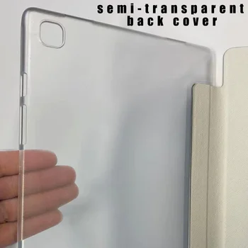 Tableta Caz pentru Samsung Galaxy Tab A7 10.4 2020 SM-T500 T505/Tab 10.1 2019 T510 T515 Piele Pu Rabatați Capacul suportului + Stylus Gratis