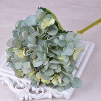 Moda Artificiale Floare Hortensie Pânză de Mătase de Plastic Consumabile de Nunta DIY Home Decor Pentru Petrecerea de Ziua Festivalului TSH Magazin