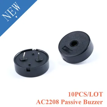 10buc AC2208 Pasiv Buzzer Piezoelectric AC 3-24V 22*8mm Mini Piezo Sonerii Difuzor de Frecvență 4KHZ Diy Electronice