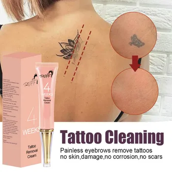 Semi-Tatuaj Demachiant Crema De Ștergere Tatuaj În Condiții De Siguranță A Hidrata Pielea Tatuaje Remover Gel În Condiții De Siguranță Non Durerea Pentru Durere Îndepărtarea Tatuajelor