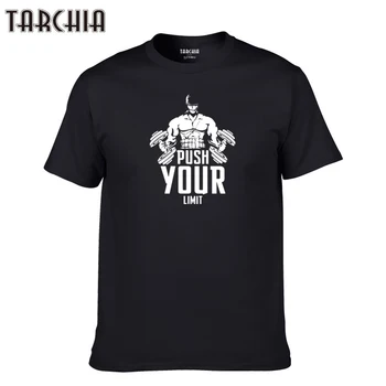 TARCHIA Livrare Gratuita Tricou de Înaltă Calitate Misto de sex Masculin Tricou cu Mânecă Scurtă pentru Bărbați Femei Casual T-shirt de Fitness, Sport Logo-ul