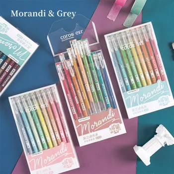 Mohamm 9Pcs mai Multe Culori Neutre Ac Morandi Pentru Studenți Neutru Întreaga Ac Tub