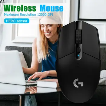 Logitech G304 Mouse-ul fără Fir G304 Gaming Mouse Wireless 2.4 Ghz Cu 12000DPI Mouse Optic De la Logitech pentru Overwatch Mouse Gamer