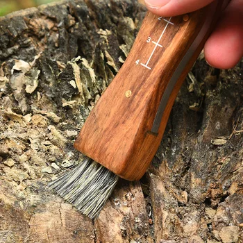 17/21 rosewood ciuperci cutit multifunctional, cutit outdoor camping cutit perie de supraviețuire în sălbăticie briceag briceag