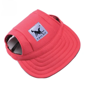 Câine de companie Pălării cu Urechea Haine Accesorii pentru Câini de talie Mică,Confortabil și Drăguț de Baseball Capac Vizor,franceză Bulldog Puppy Pălărie