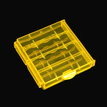5 Culoare carcasa din Plastic Suport Cutie de Depozitare Capac pentru 10440 14500 AA Baterie AAA Cutie Container Sac Organizator Caz Caseta de Caz