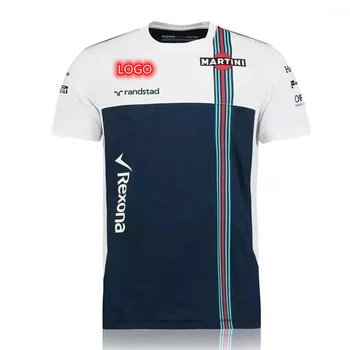 Vara F1 Formula One Echipa Williams cu Mânecă Scurtă pentru Bărbați Și Femei de Curse Extreme Iubitorii de Sport T-Shirt AMG Masina de echipamente de Lucru 6XL