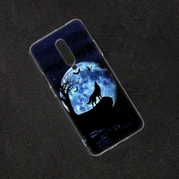 Fierbinte Animal lup Silicon Moale Moda Transparent Caz Pentru OnePlus 7 Pro 5G 6 6 5 5 3 3T TPU Acoperire