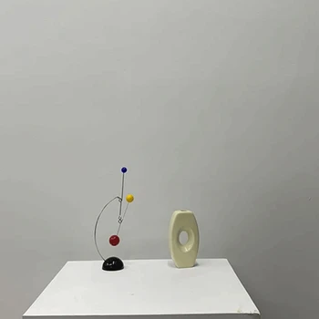 Birou Telefoane Mobile Calder Birou Echilibru Dispozitiv Dinamic De Sculptură Decor Uri De Nișă Art Decor