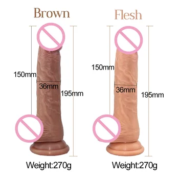 Silicon vibrator mare penis penis penis cu ventuza femeia patrunde barbatul realist adult jucarii sexuale pentru femei masturbarea femeilor magazin