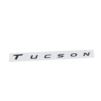 Logo-ul negru TUCSON Portbagaj Autocolant Pentru Hyundai TUCSON i40 i25 i35 i30 ix25 ix35 i20 TUCSON Autocolant Capota Spate Autocolant ABS