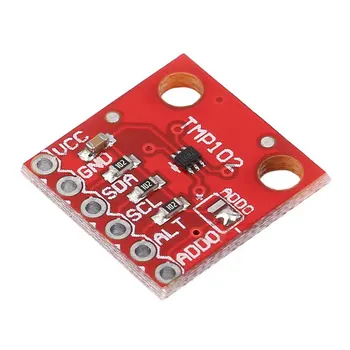 De înaltă Precizie Senzor de Temperatură Digital Breakout Bord Modulul TMP102 1.5cmx1.5 cm Cu Ace pentru Arduino