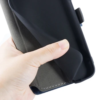Piele PU Caz Telefon Pentru Oneplus 8 Pro Caz Flip Pentru Oneplus 8 Pro 5G Fereastra de Vizualizare Cartea Caz Moale TPU Silicon Capac Spate