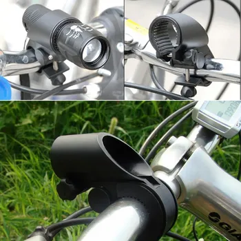 Muntele De Biciclete Biciclete Lanterna Led-Uri Lanterna Titularul Clip Universal Bike Mount Clemă Ușor, Durabil În Aer Liber, Biciclete De Munte