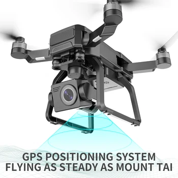 F7 4K PRO RC Drona 4k profesional GPS 5G WIFI Quadcopter cu Camera 3 Aixs Gimbal Anti Shake Brushless Fotografie Aeriană Dron