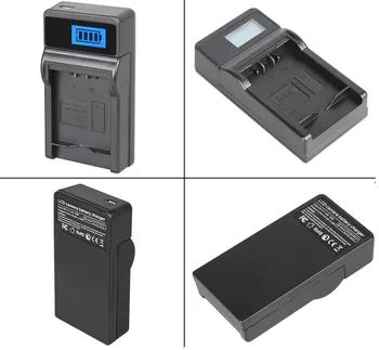 Baterie (2-Pack) si Incarcator pentru Sony NP-FC10, NPFC10, NP-FC11, NPFC11 acumulatorul infolithium Seria C