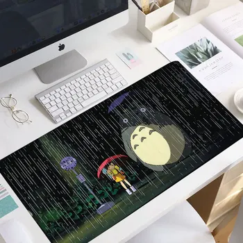 Anime 900x400mm Totoro Mouse Pad Mouse-ul Mat Covor Laptop Mare Padmouse laptop Gaming Mouse pad non-mini tastatura covor
