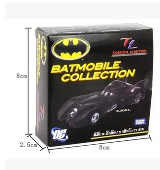 TAKARA TOMY Masina de Metal de Colectie Batmobilul Model de Masina BatmanChariot Set Complet de Acasă de Colectie, Cadou Jucarii pentru Copii