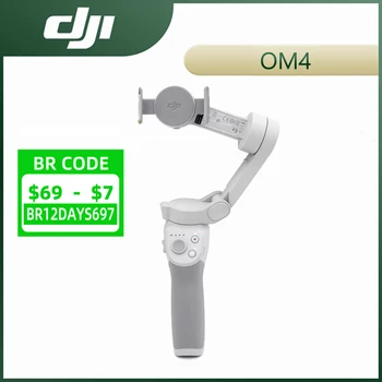 DJI Osmo Mobil OM 4 Gimbal Smartphone Stabilizator Selfie Stick Trepied pentru Telefon Magnetic Design de Control Gest de Eliberare Rapidă
