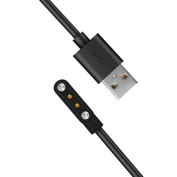 2pin 4mm Magnetic Smartwatch Dock Adaptor Încărcător Cablu USB de Încărcare Cablu pentru iWO W26 40MM 44MM Pro Ceas Inteligent Accesorii