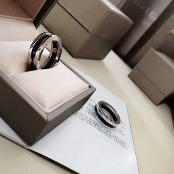 Fierbinte de Vânzare Clasice Lente Inel de Twee-Ton Multicolor Moda Email Ring pentru Bărbați și Femei, Cupluri Propunere Inel de Luxe Sieraden