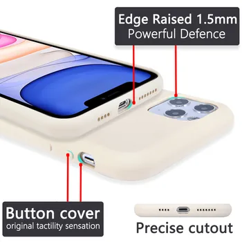 Nume personalizat Inițialele pentru iPhone Caz 12 Pro 11 Pro Max SE 2020 Lichid de Silicon Capac DIY Fete Funda 8 Plus X XS XR 6 6s 7 Coque
