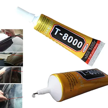 15 ml T-8000 Rășină Epoxidică Lipici Ecran de Telefon Coajă de Reparare Lipici Lichid DIY Adeziv Puternic-mai Bine Decât Lipicios