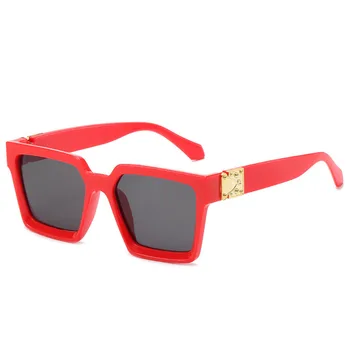Noua Moda Doamnelor Pătrat ochelari de Soare pentru Femei Ochelari de cal Nuante Vintage de Designer de Brand Supradimensionat Ochelari de Soare UV400 Ochelari