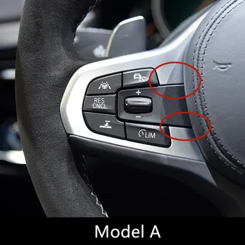 Masina Central de Comandă Butoane de pe Volan Paiete Decor Capac Ornamental Pentru BMW Seria 5 G30 G38 2018-2020 Interior Decalcomanii