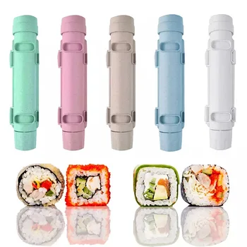 Cilindru De Plastic Orez Sushi Japonez Alimente Onigiri Tub Filtru De Mașină Uniformă Matriță Cu Role Roll Gadget Dispozitiv Accesorii Instrumente