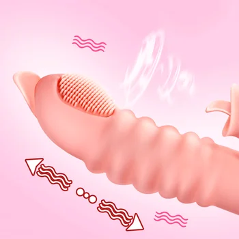 Silicon Vibratoare Vibrator Realist Limba Lins Vibrații Stimularea Clitorisului G-Spot Stimulator Jucarii Sexuale pentru Femei Sexy Instrument