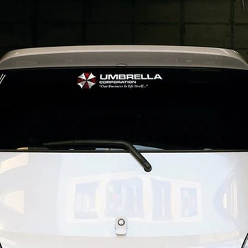 Noizzy 1 Pereche Umbrella Decal Farmec Zombie Car Auto Autocolant Logo Vinil Reflectorizant Geamul Portierei Tuning Car Styling