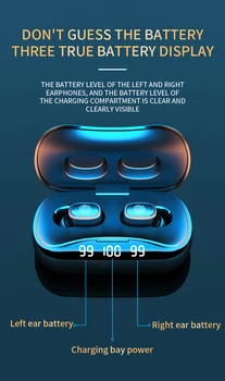 TWS Wireless Bluetooth 5.1 Căști Căști de Gaming Touch In-Ear Stereo Muzică Impermeabil Cască Pentru Gamer Telefon Mobil